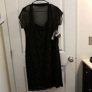 NWT R&M Richards Black Dress